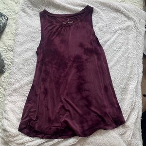 long xs purple tank top